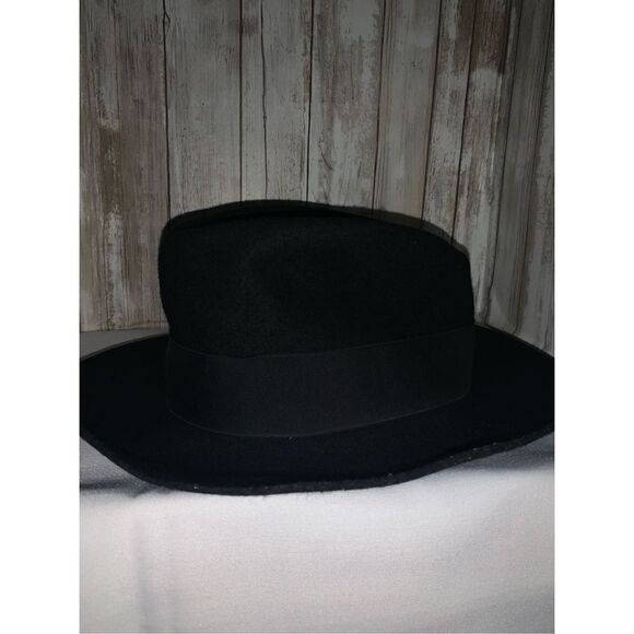 TM DC Comics 1964 Black Wool Felt Fedora Hat Batman Adult Medium - Picture 6 of 12